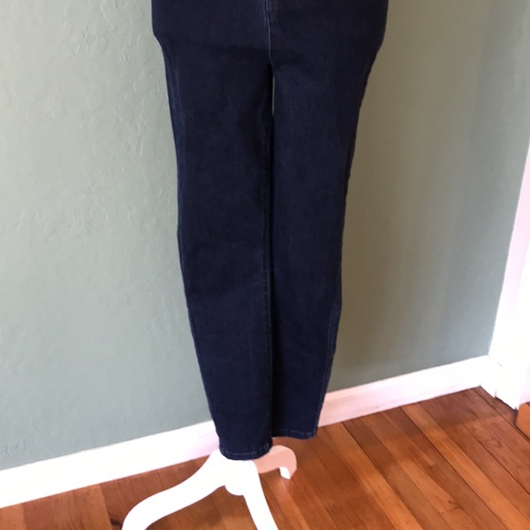 Guess strapless jean jumpsuit - Picture 3 of 7